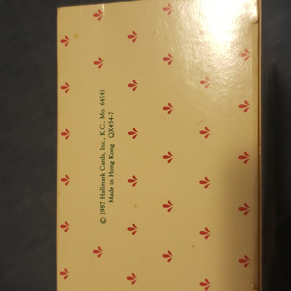 Hallmark NWT THREE MEN IN A TUB 1987 Holiday Christmas Ornament - Picture 3 of 3